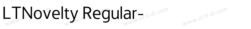 LTNovelty Regular字体转换